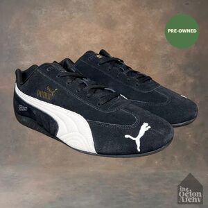 Men Size 11 Puma Speedcat OG 2024 'Black White' 398846-01 Pre-Owned